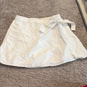 a new day White Wrap Skirt